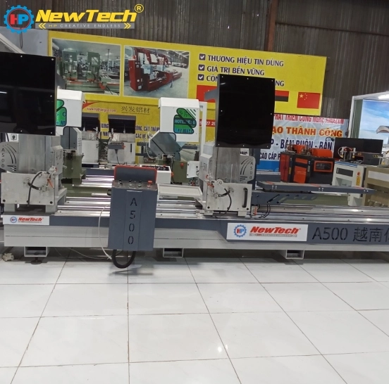 Máy cắt 2 đầu PK570 CNC  CA0 CẤP 